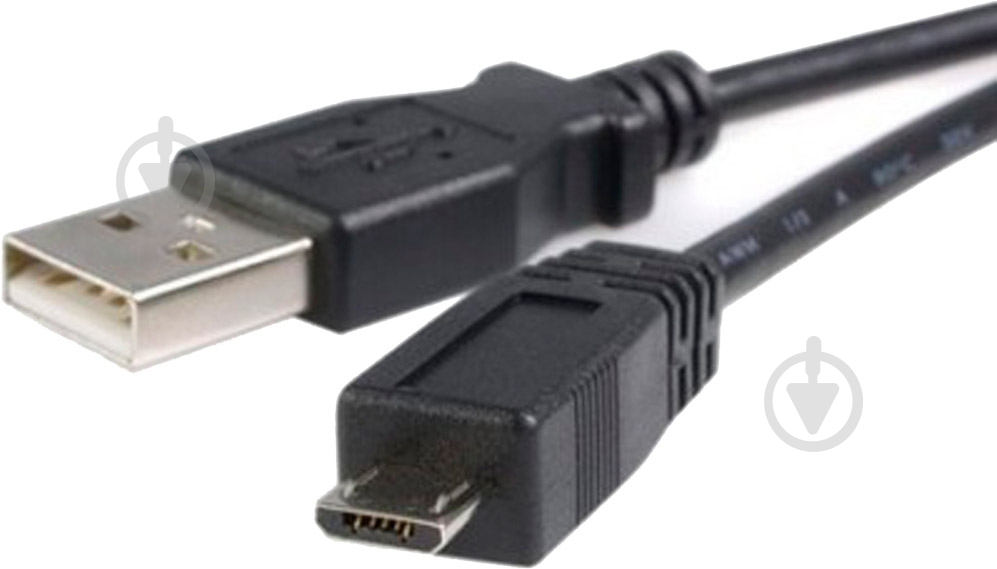 Дата-кабель Atcom USB 2.0 AM - Micro 1,8 м черный (9175) - фото 2