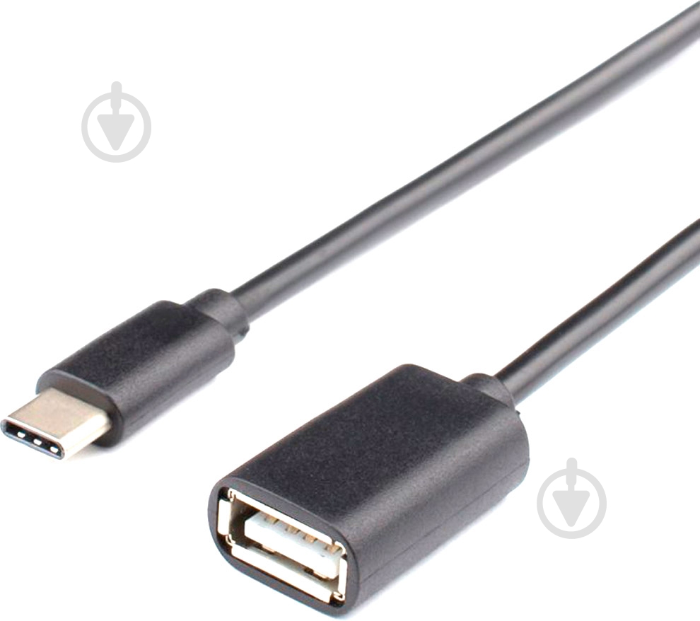 Дата-кабель Atcom OTG USB 2.0 AF - Type-C 0,1 м чорний (14716) - фото 1 Дата-кабель Atcom OTG USB 2.0 AF - Type-C 0,1 м чорний (14716) - фото 1