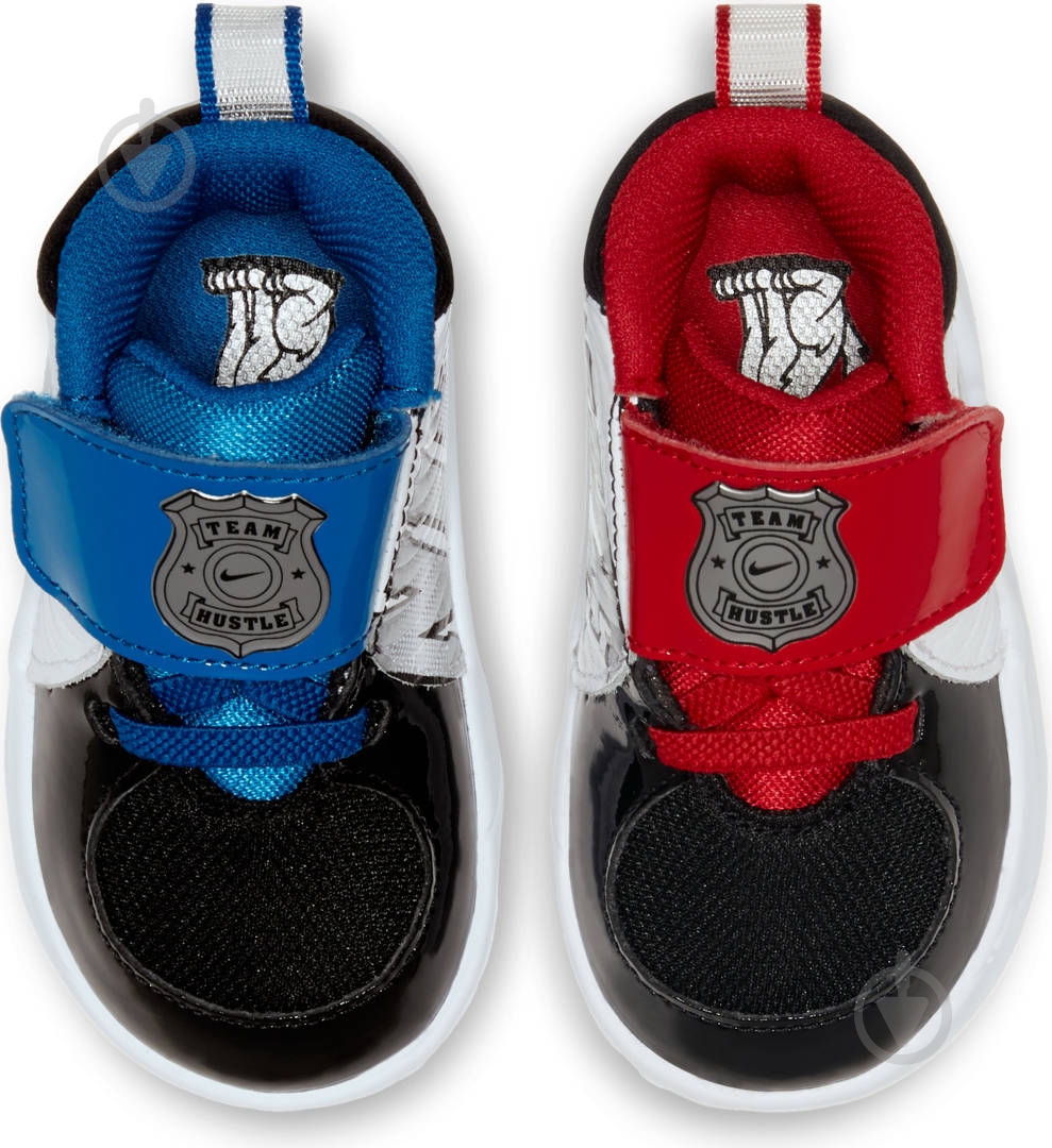 Кроссовки демисезонные Nike TEAM HUSTLE D 9 AUTO TD CK0617-001 р.23,5 черные - фото 5