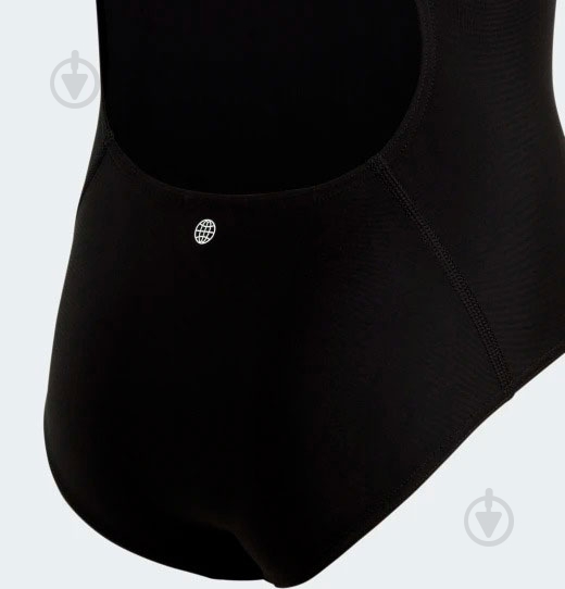 Купальник Adidas Solid Small Log HR7477 р.128 черный - фото 5