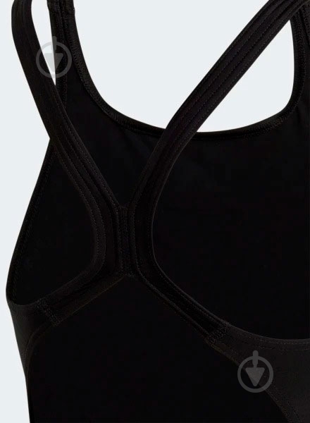 Купальник Adidas Solid Small Log HR7477 р.128 черный - фото 3