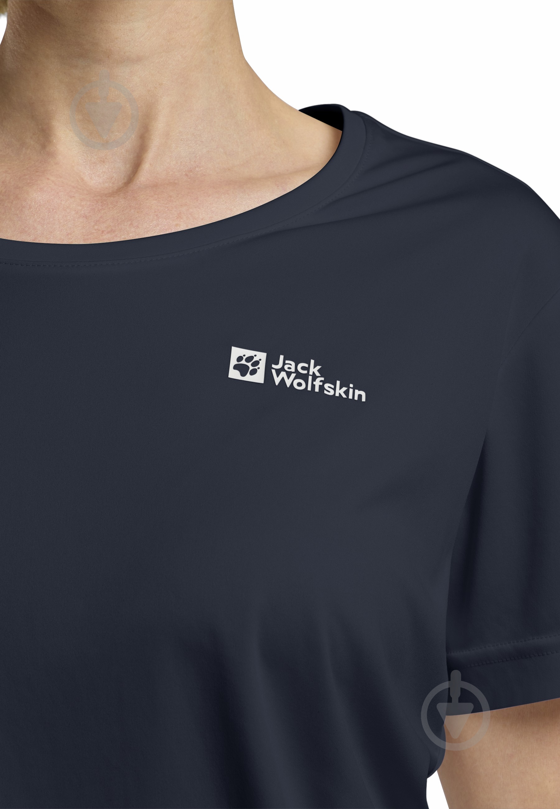 Футболка Jack Wolfskin TECH T W A63294_C0412 р.M синій - фото 4