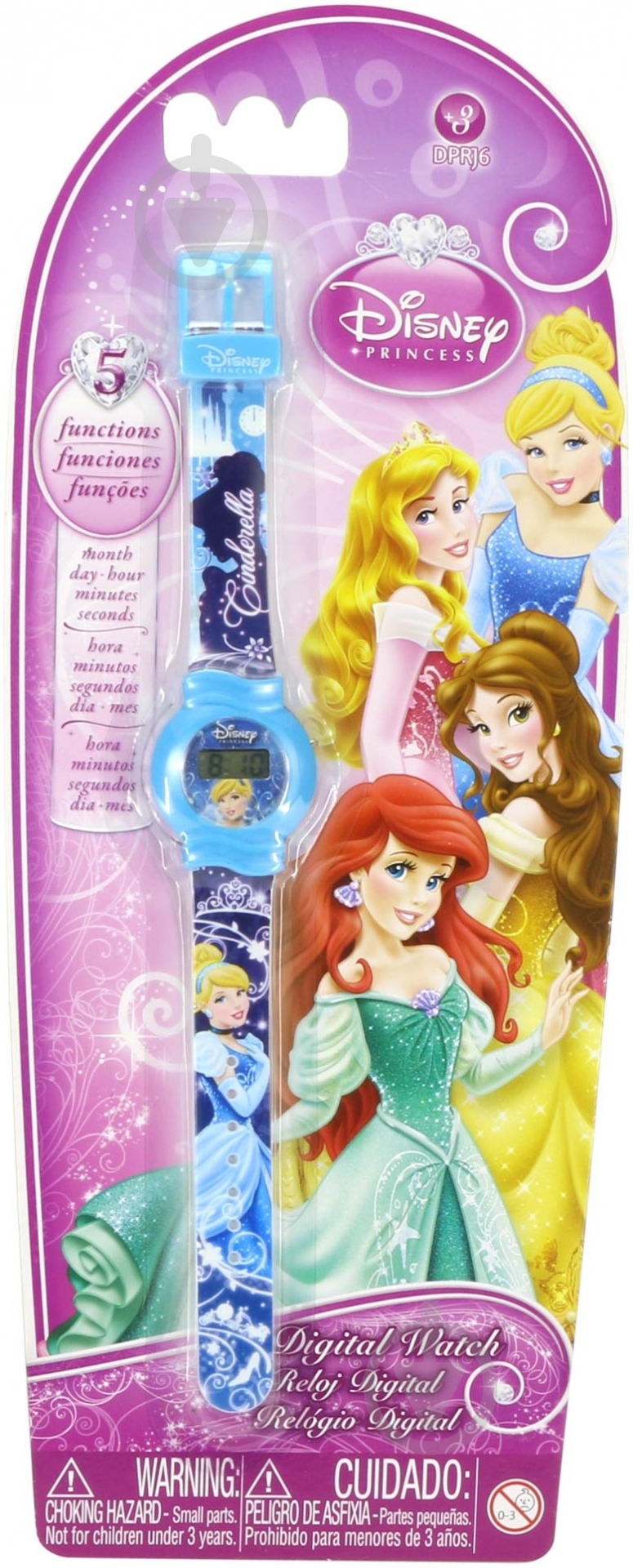 Часы Disney Princess 5 функций DPRJ6 - фото 1