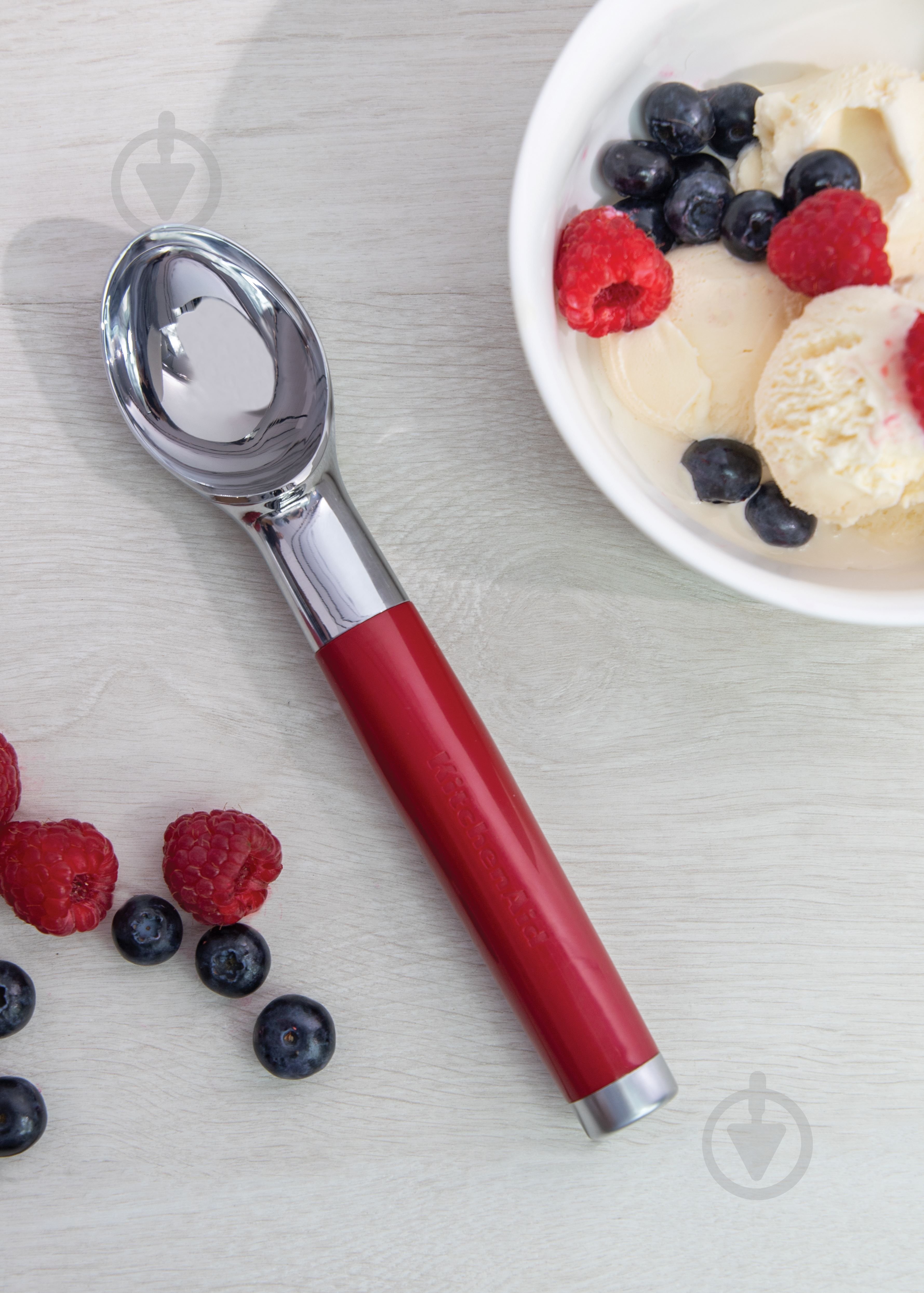 Ложка для морозива KitchenAid Coreline, 21,6 см, червоний (KAG117OHERE) - фото 4