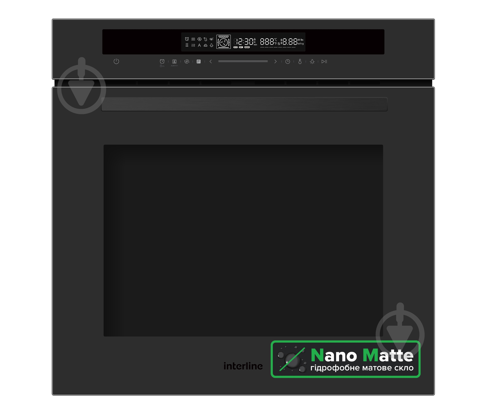 Духовой шкаф Interline OEG 935 STG BA Nano Matte - фото 3