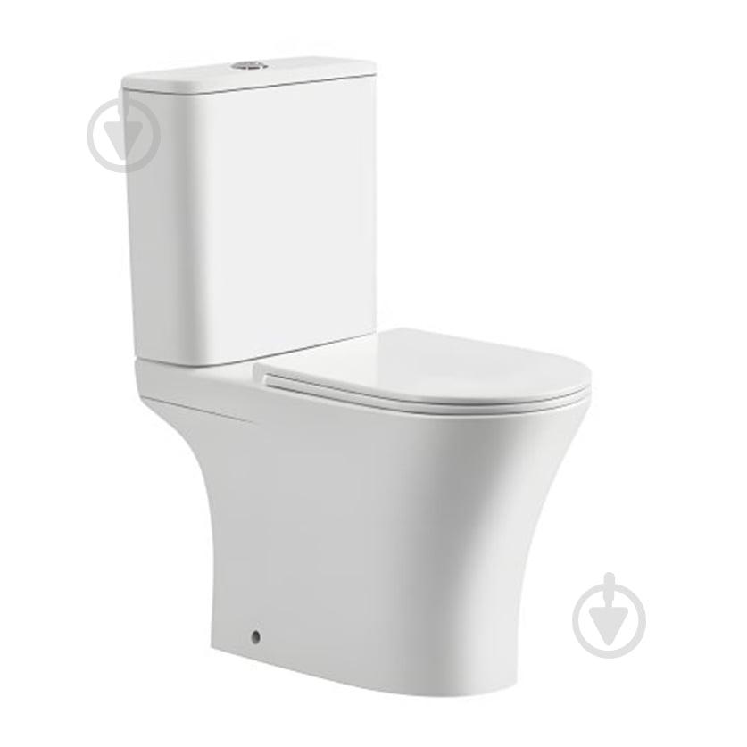Унитаз-компакт VOLLE CADIZ 2.0 NEW VORTICE, с сиденьем Duroplast slow-closing - фото 1