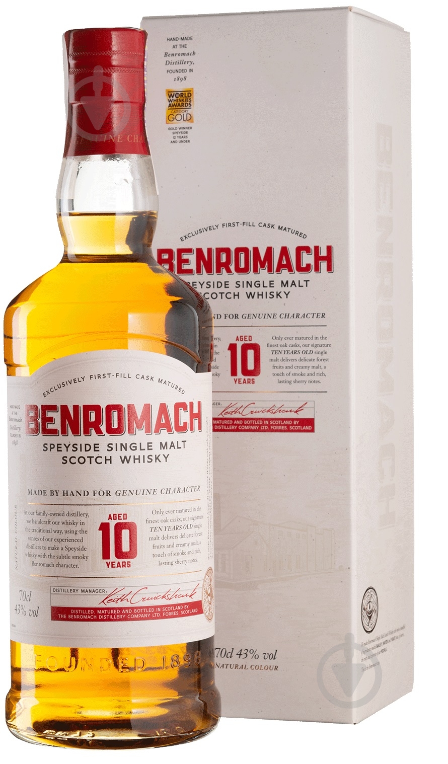 Виски Benromach односолодовый 43% 0,7 л - фото 1 Виски Benromach односолодовый 43% 0,7 л - фото 1