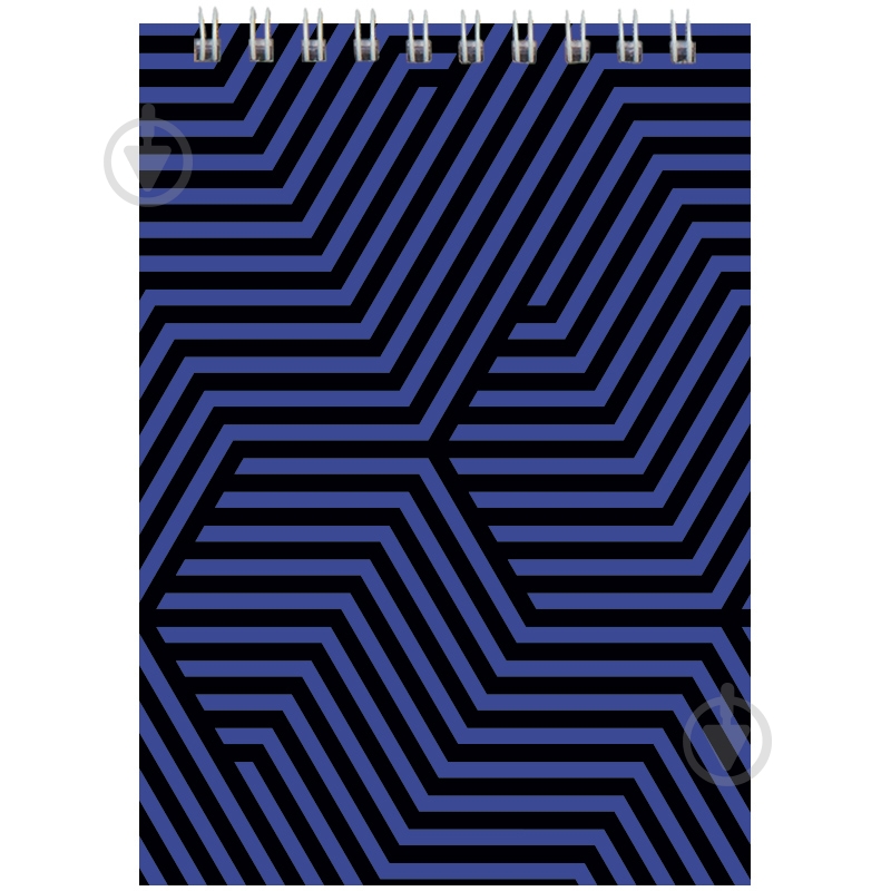 Блокнот Axent А6 48 лист. клетка синий D8011-06 - фото 1