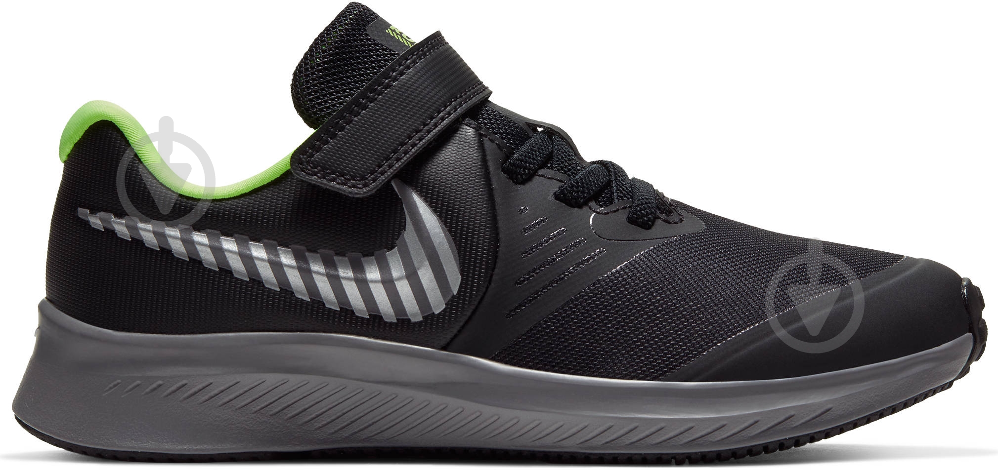 Кроссовки демисезонные Nike STAR RUNNER 2 HZ PSV CK1192-001 р.29,5 черные - фото 1 Кроссовки демисезонные Nike STAR RUNNER 2 HZ PSV CK1192-001 р.29,5 черные - фото 1