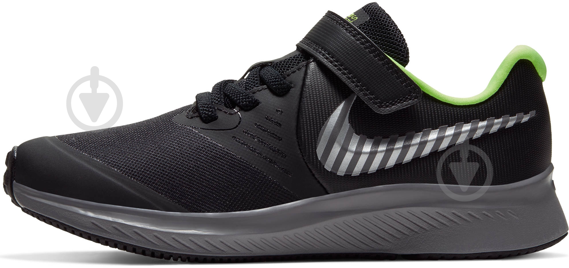 Кроссовки демисезонные Nike STAR RUNNER 2 HZ PSV CK1192-001 р.29,5 черные - фото 3 Кроссовки демисезонные Nike STAR RUNNER 2 HZ PSV CK1192-001 р.29,5 черные - фото 3