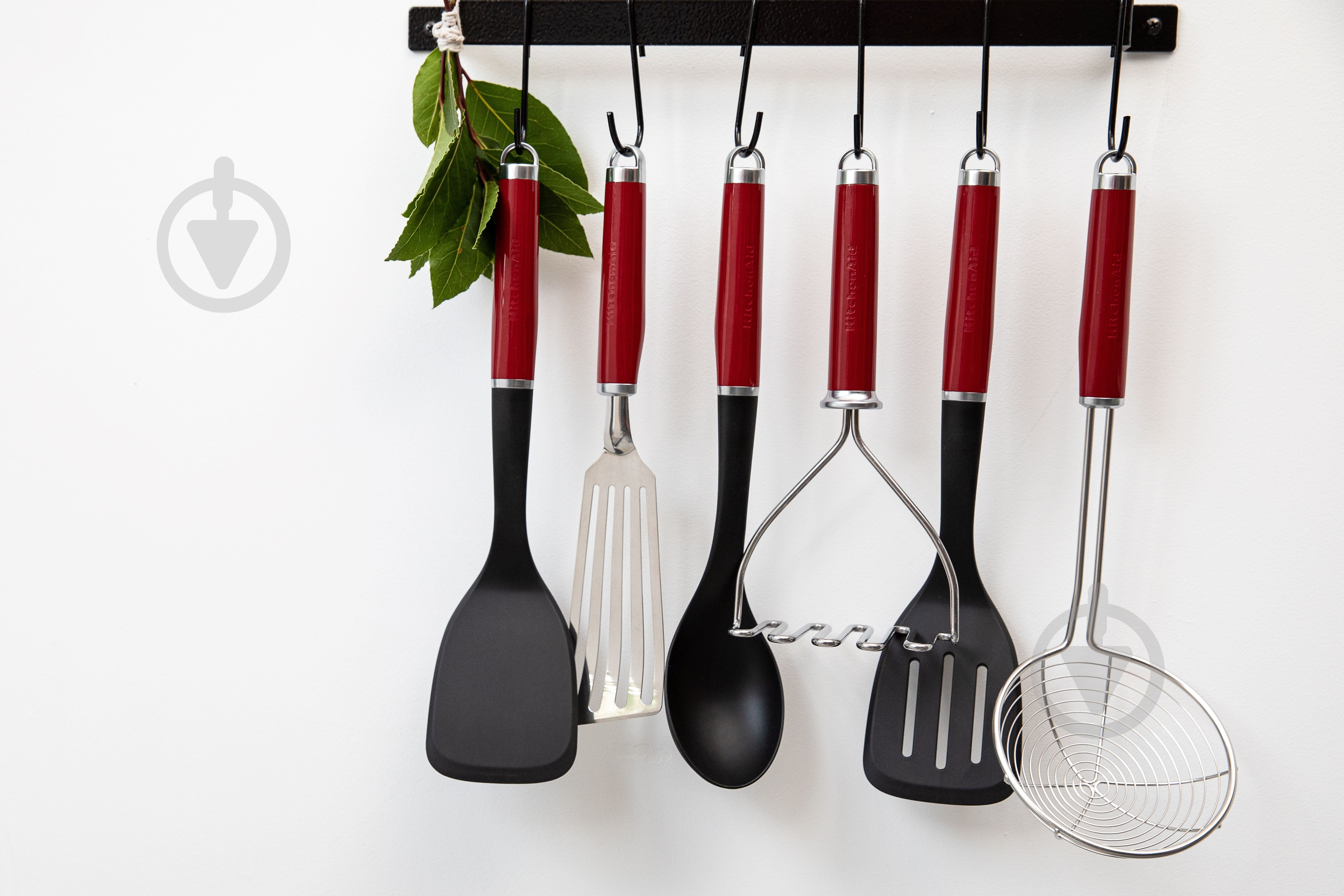 Ложка для кухні KitchenAid Coreline, 35,3 см, червоний (KAG003OHERE) - фото 6