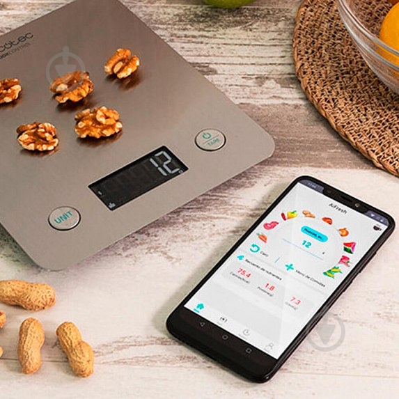 Весы кухонные CECOTEC CookControl 10000 Connected - фото 6 Весы кухонные CECOTEC CookControl 10000 Connected - фото 6