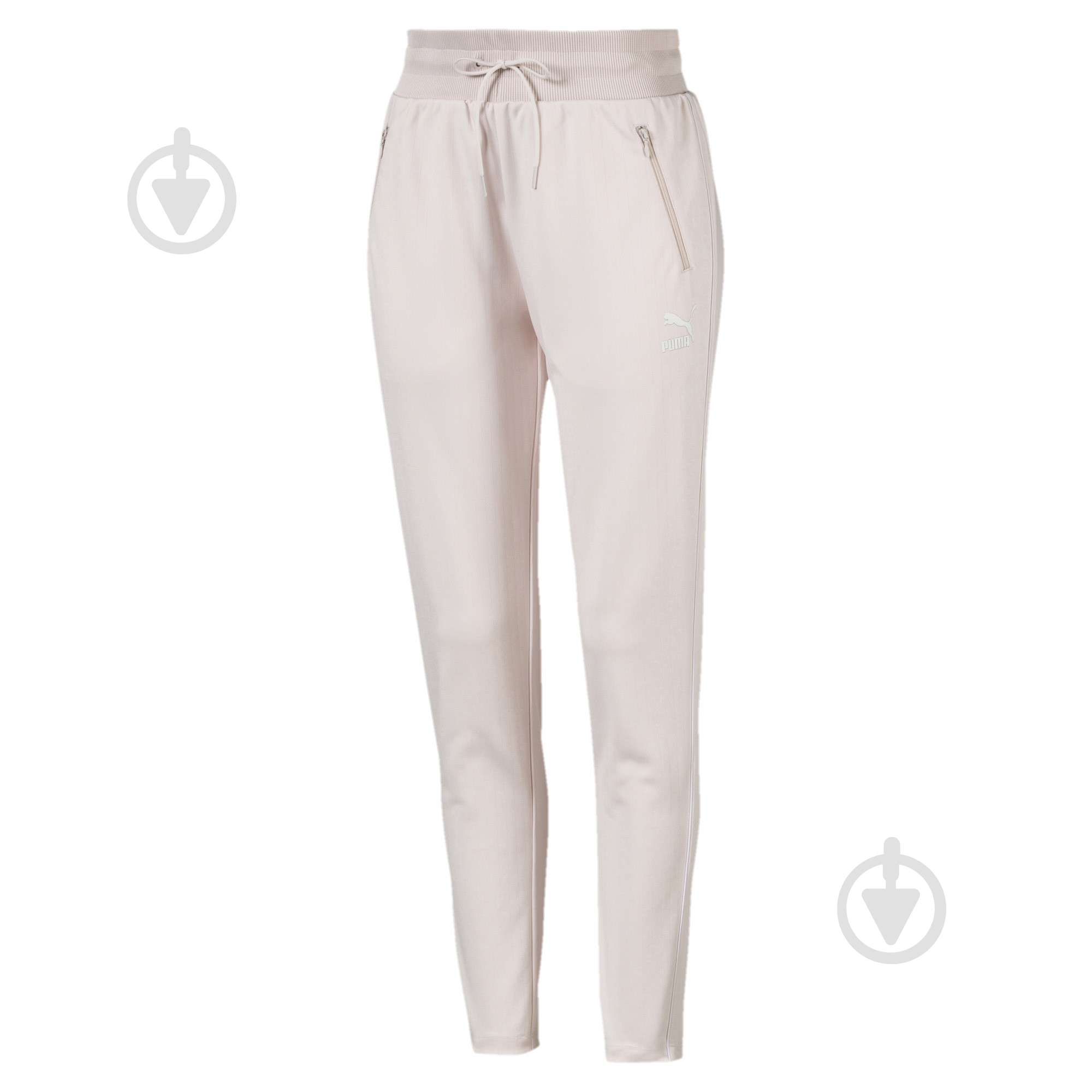 Брюки Puma Classics Poly Track Pant 59521123 р. M белый - фото 1
