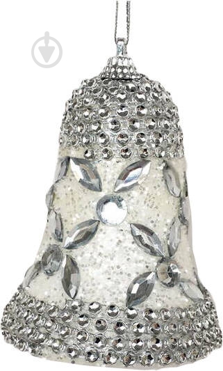 Подвеска Колокольчик сетка с камешков 7,5 см - фото 1