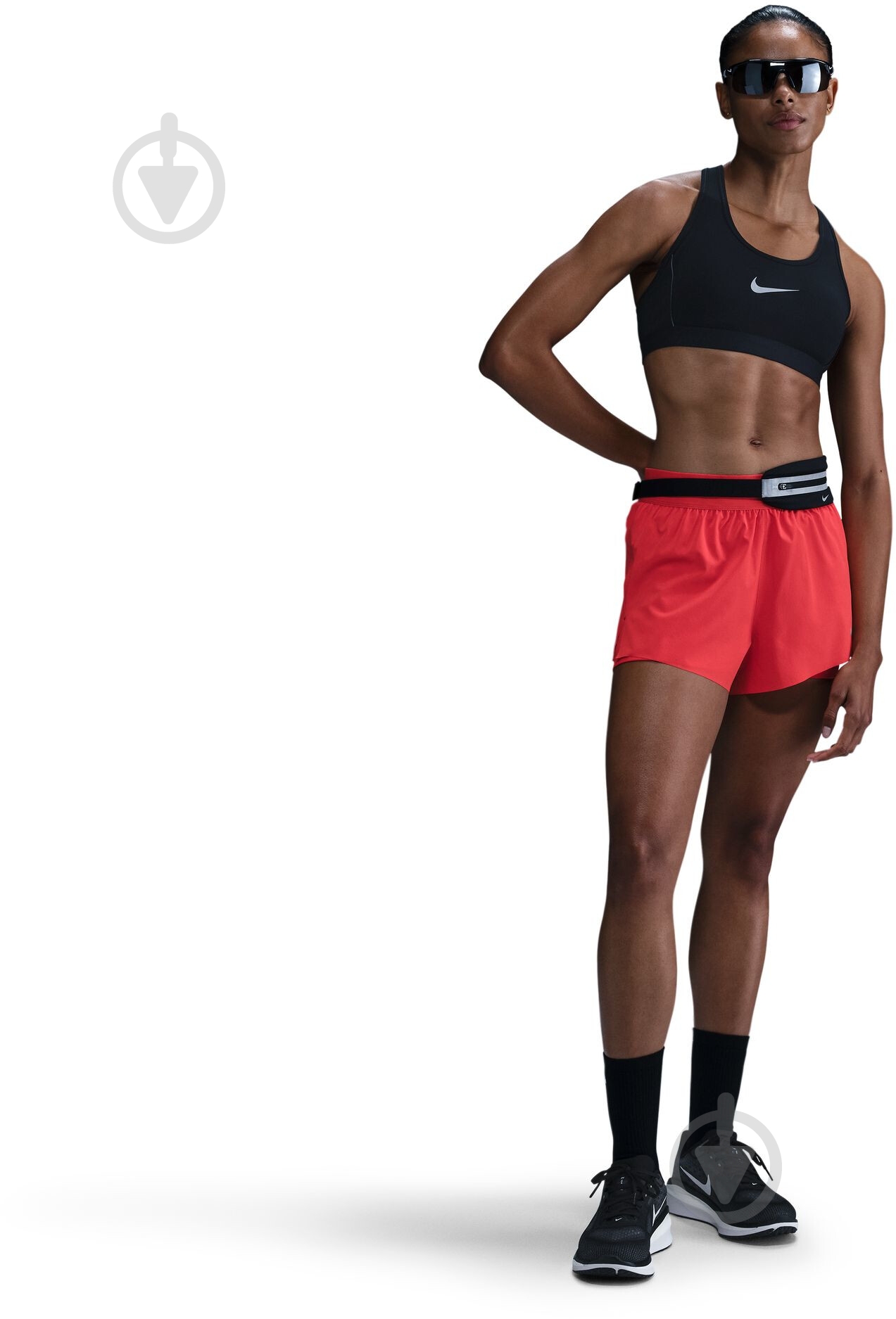 Шорти Nike W NK SWIFT DF MR 2N1 SHRT HJ5376-696 р. XL червоний - фото 2 Шорти Nike W NK SWIFT DF MR 2N1 SHRT HJ5376-696 р. XL червоний - фото 2