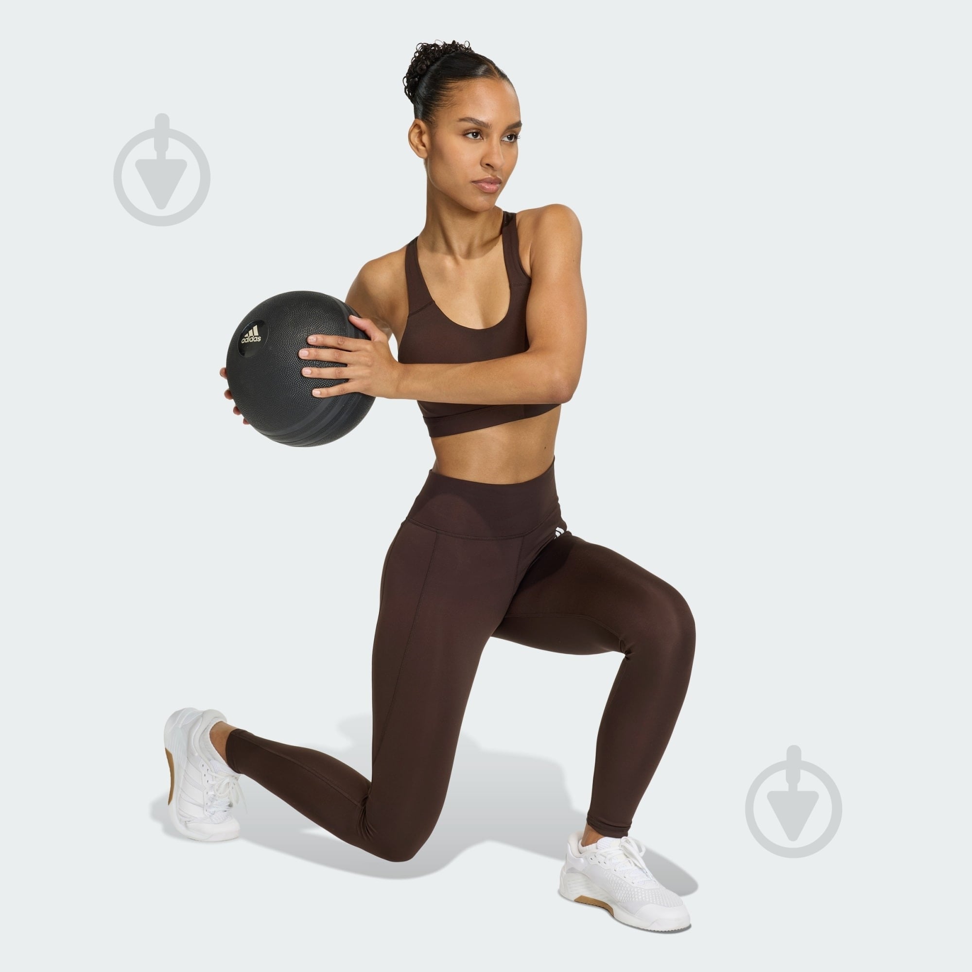 Бра Adidas Essentials Workout High Support KA4777 р.L-C/D коричневий - фото 4