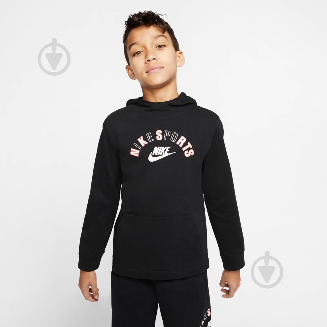 Джемпер Nike B NSW RTL GOOD JSY HD CK1336-010 черный - фото 4