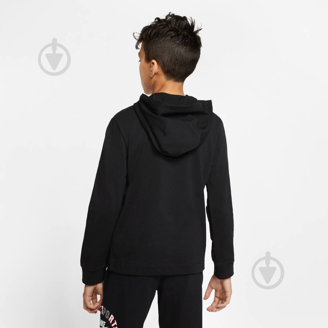 Джемпер Nike B NSW RTL GOOD JSY HD CK1336-010 черный - фото 5 Джемпер Nike B NSW RTL GOOD JSY HD CK1336-010 черный - фото 5