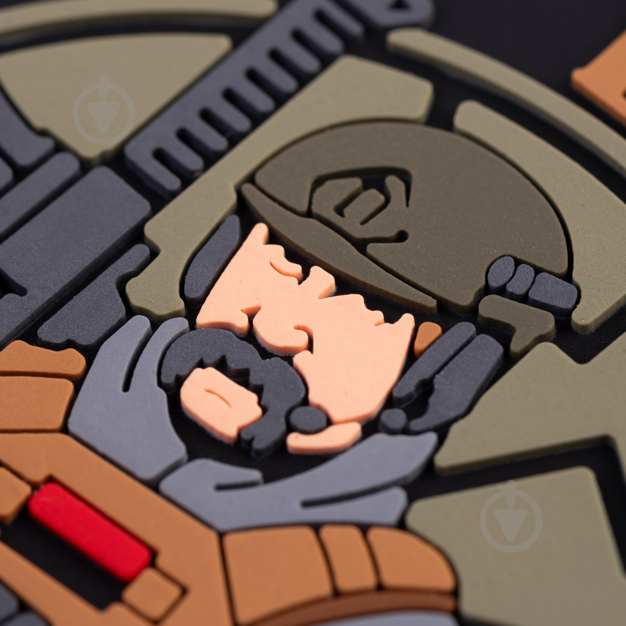 Патчи Brand Element ПВХ (шеврон) "Кобзарь" круглый, 7см - фото 3 Патчи Brand Element ПВХ (шеврон) "Кобзарь" круглый, 7см - фото 3