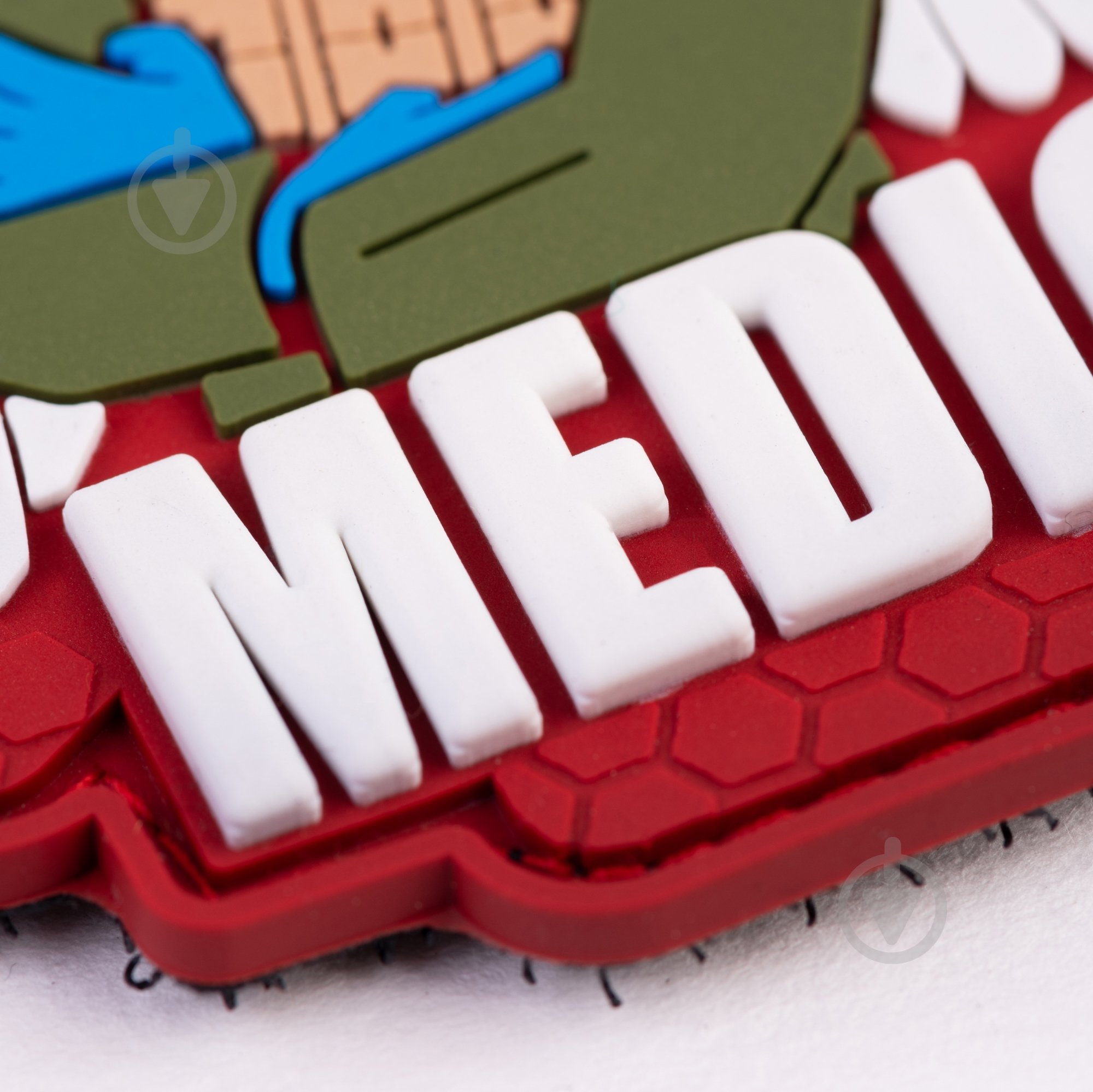 Патчи Brand Element ПВХ (шеврон) "Медик" красный, 7*7см - фото 4