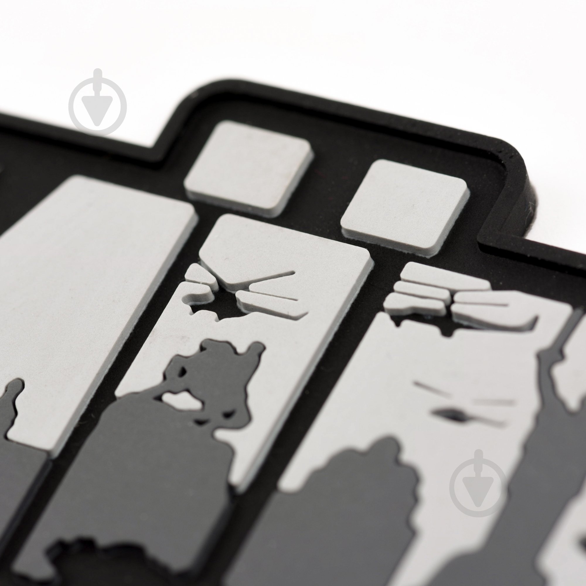 Патчи Brand Element ПВХ (шеврон) "Киев" серый, 8*5см - фото 4 Патчи Brand Element ПВХ (шеврон) "Киев" серый, 8*5см - фото 4