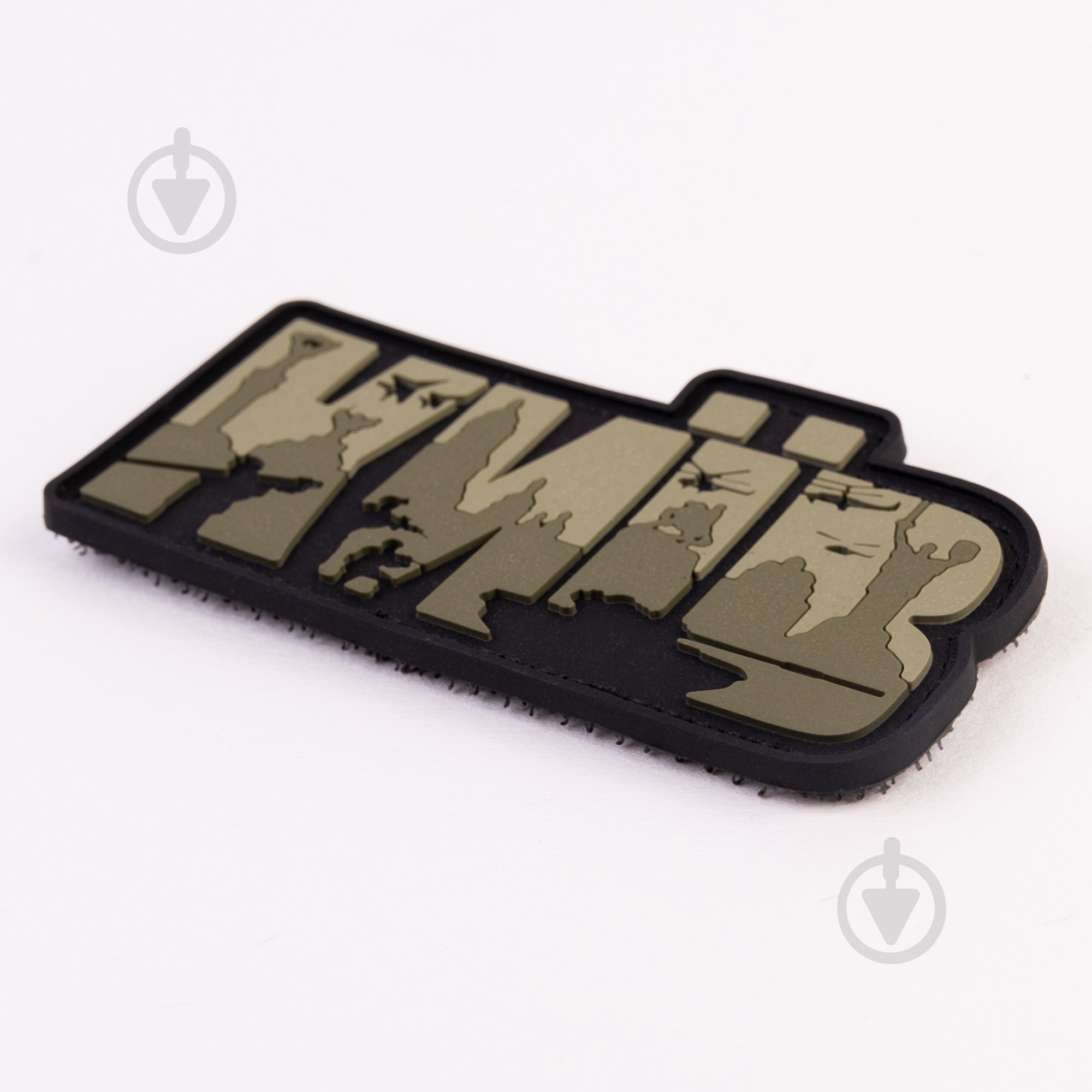 Патчи Brand Element ПВХ (шеврон) "Киев" олива, 8*5см - фото 2