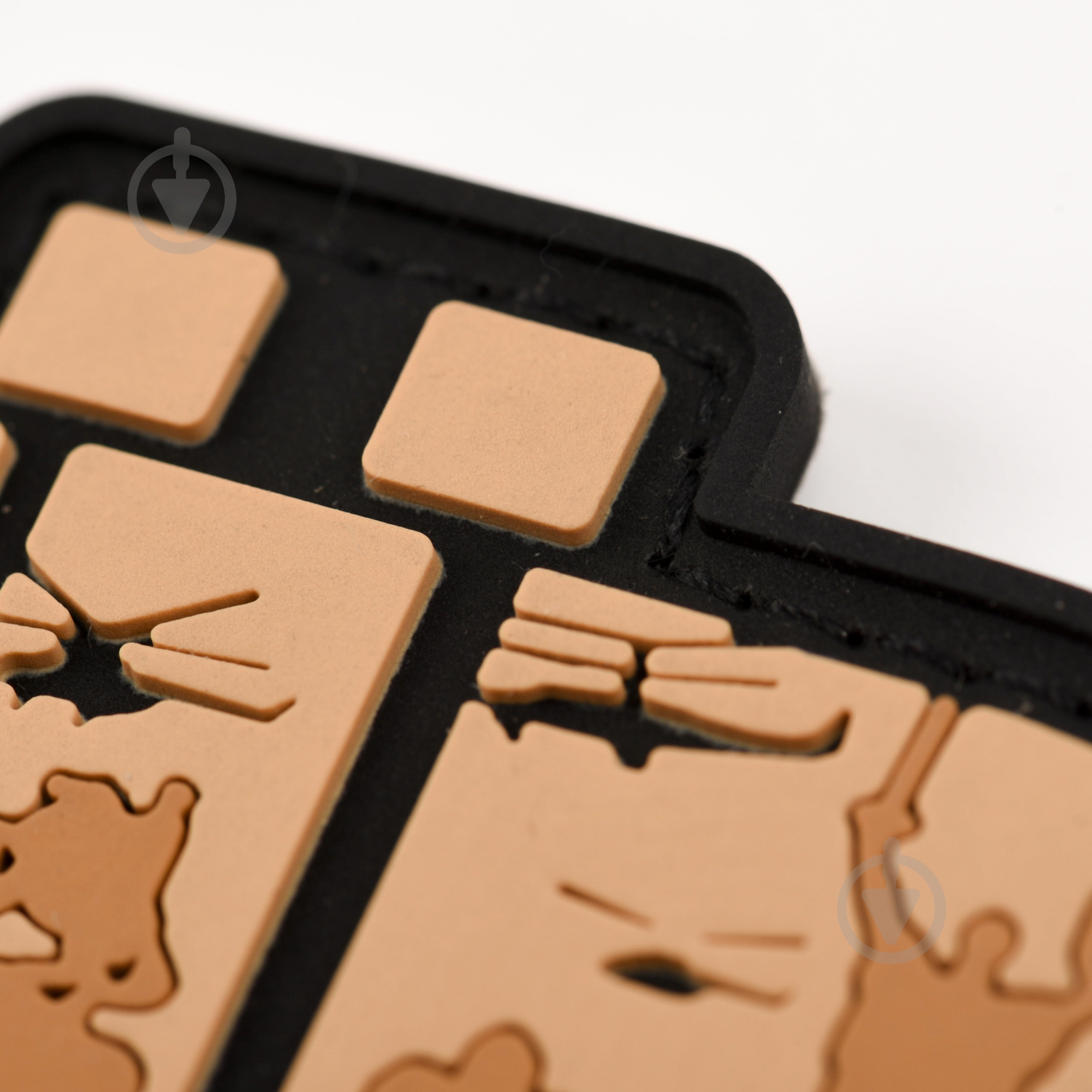 Патчи Brand Element ПВХ (шеврон) "Киев" койот, 8*5см - фото 3