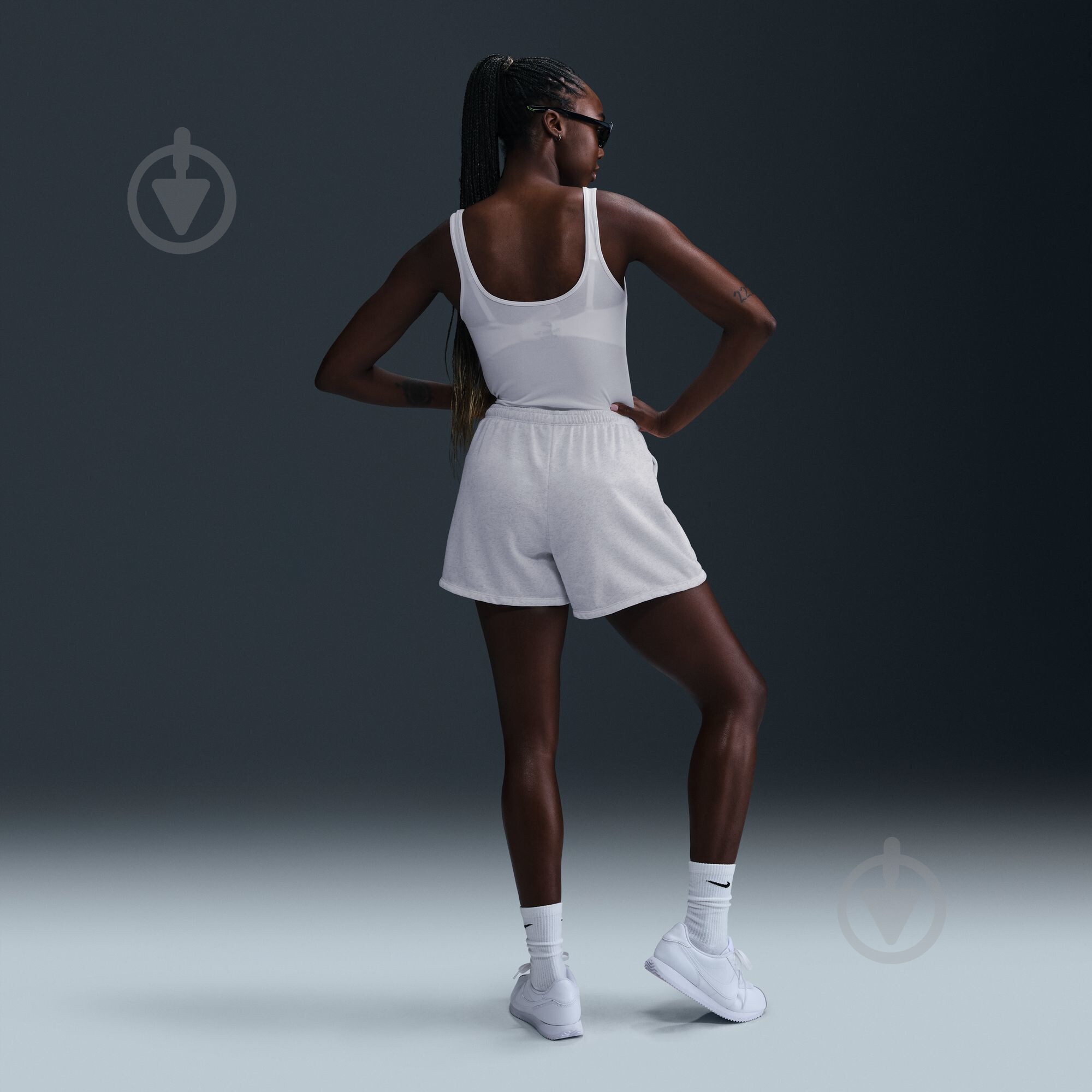 Шорты Nike W NSW NK CHLL FT MR 4IN SHORT HF6940-051 р. XS белый - фото 7 Шорты Nike W NSW NK CHLL FT MR 4IN SHORT HF6940-051 р. XS белый - фото 7