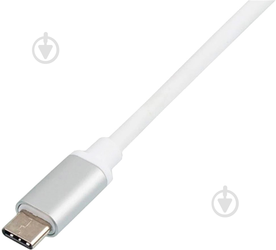 Переходник Atcom Type-C 3.1 - 3xUSB 3.0 / Type-C 0,01 м серебро (12808) - фото 4