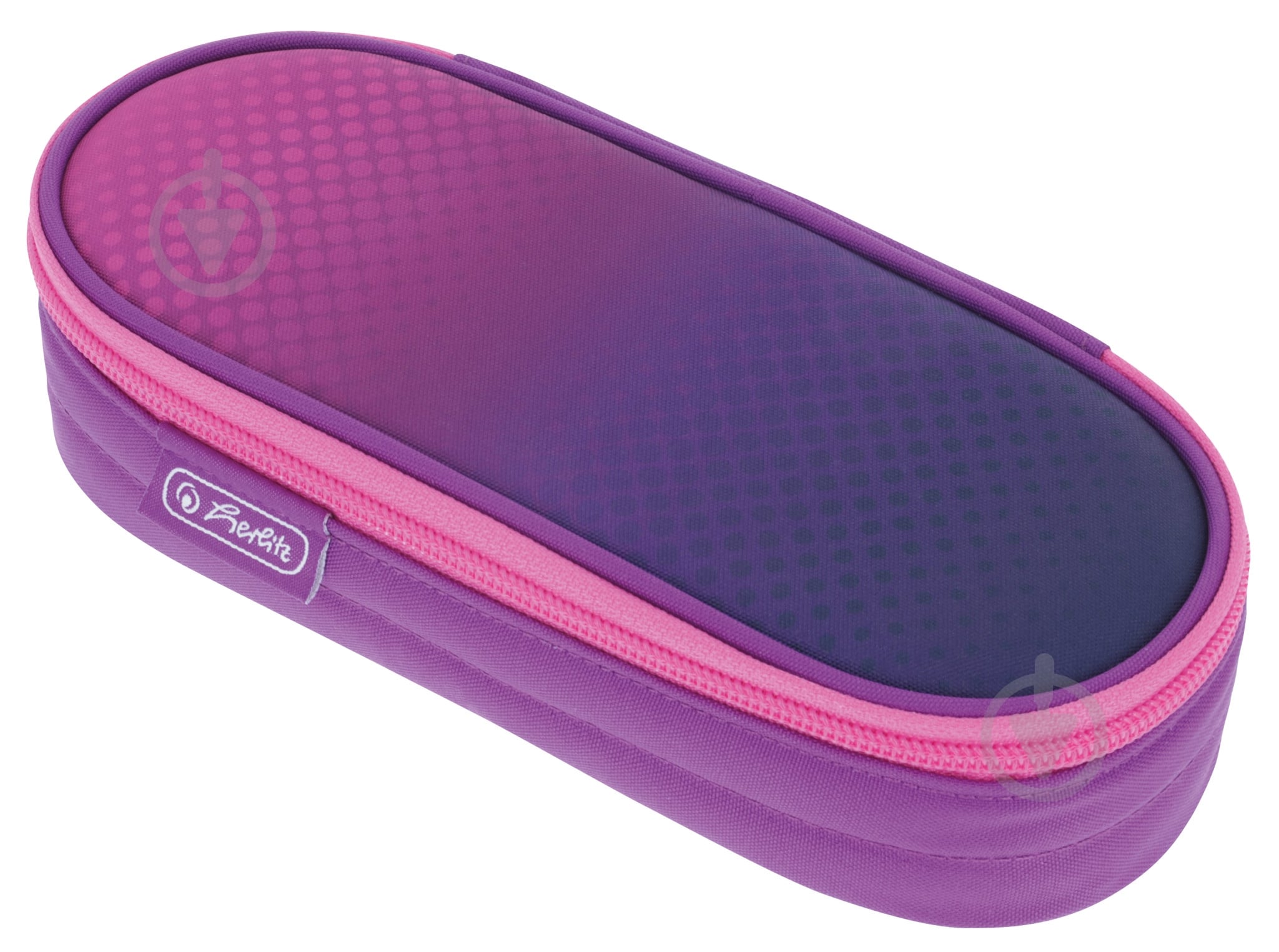 Пенал-бокс Dip Dye Purple 50046423 Herlitz сиреневый - фото 1