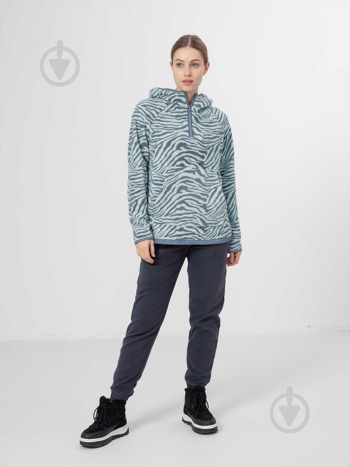 Кофта 4F WOFLEECE PLD010 H4Z22-PLD010-32A р.XL блакитний - фото 2 Кофта 4F WOFLEECE PLD010 H4Z22-PLD010-32A р.XL блакитний - фото 2