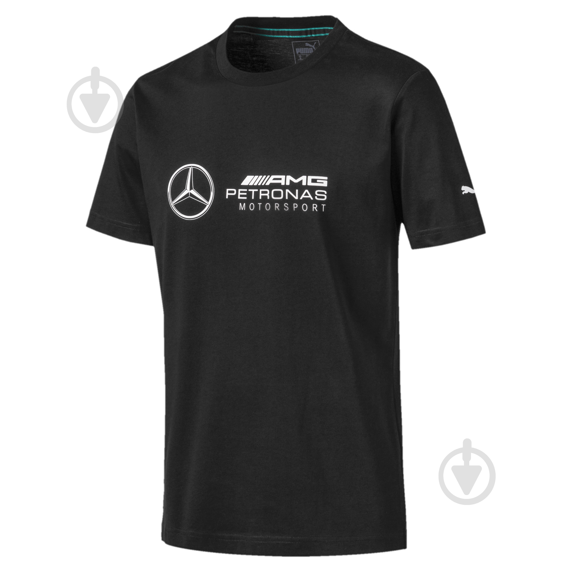 Футболка Puma MAPM LOGO TEE 59535201 р.XL черный - фото 1