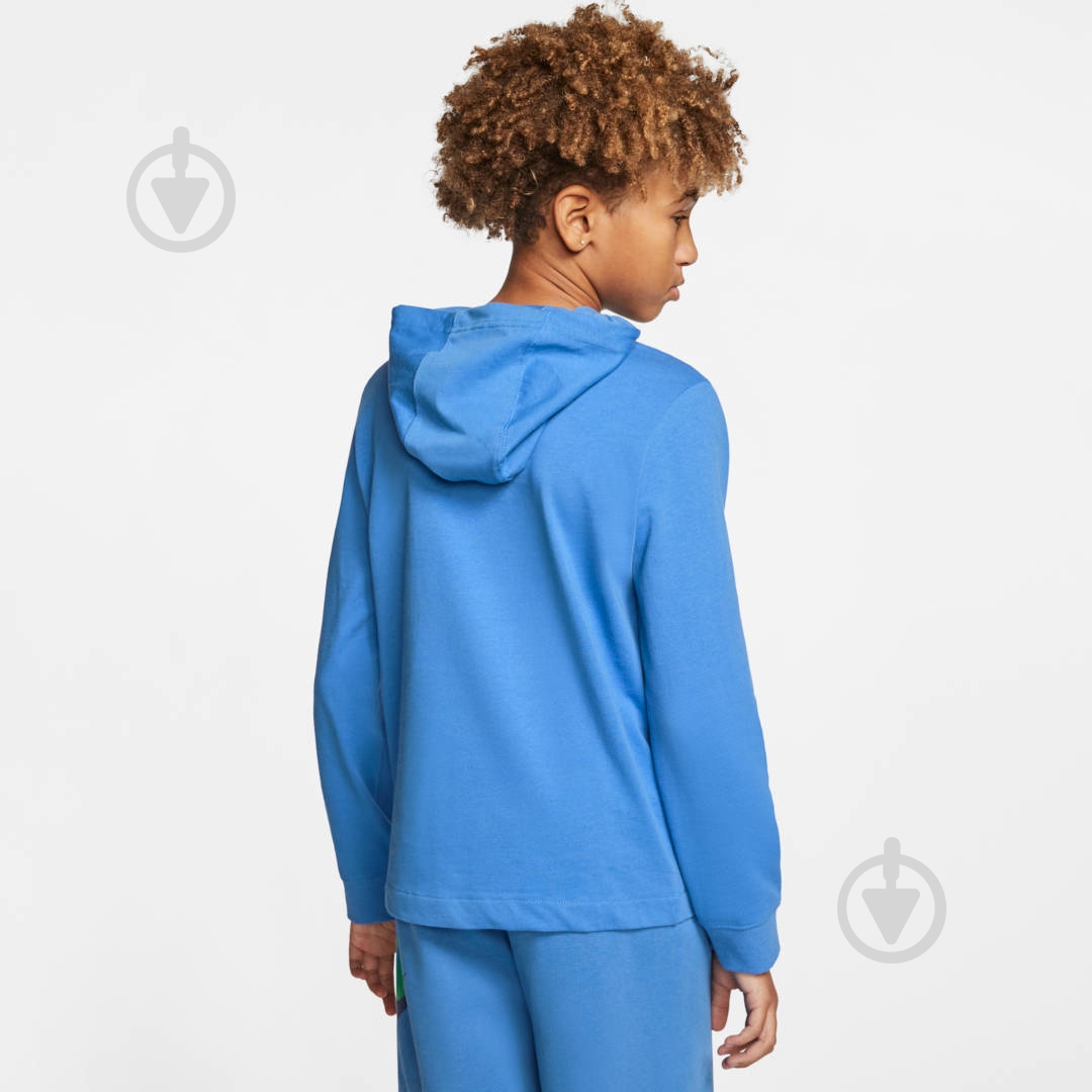 Джемпер Nike B NSW RTL GOOD JSY HD CK1336-402 р. S синий - фото 5