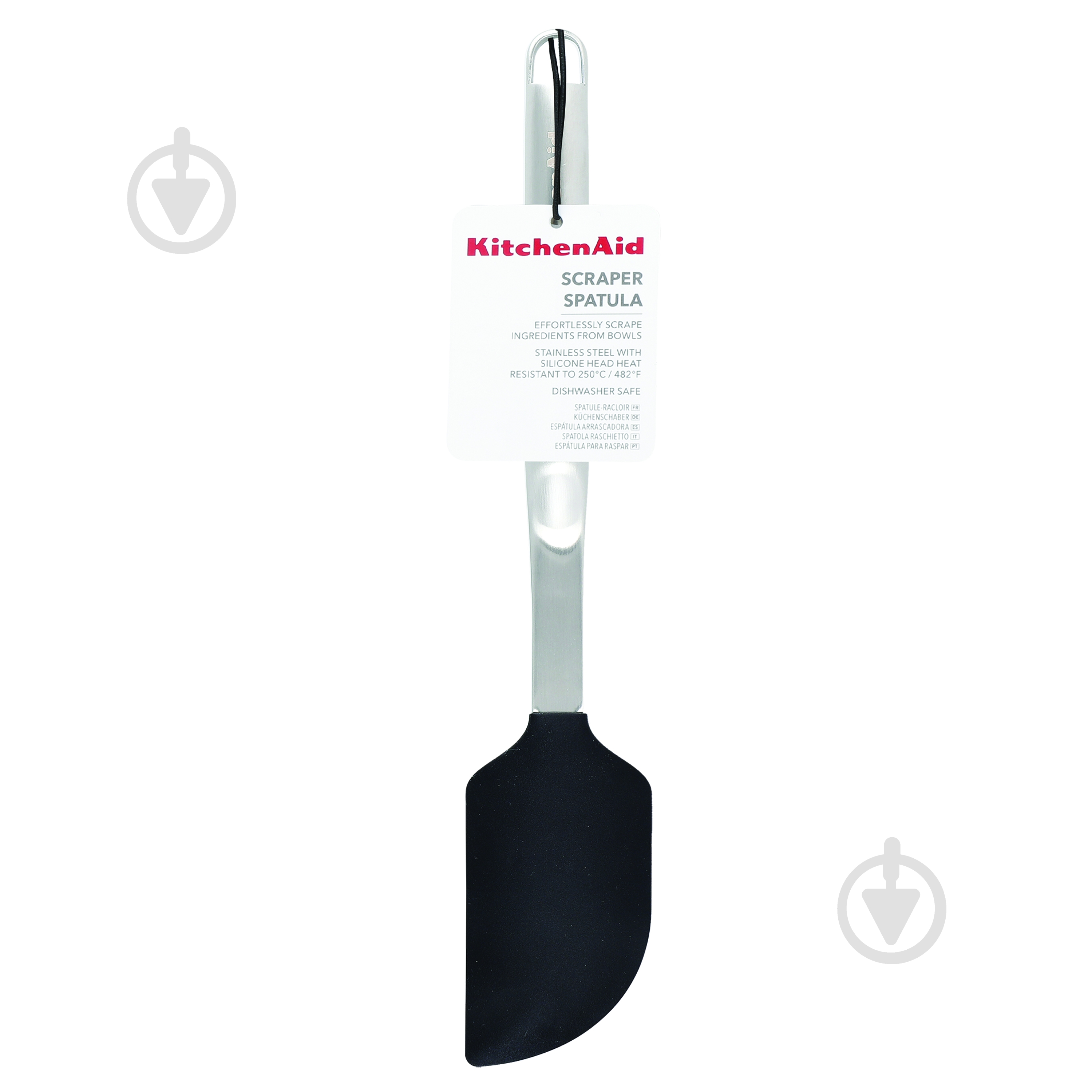 Лопатка для тіста KitchenAid Premium, 31,4 см, чорний (KMG031OHOB) - фото 5