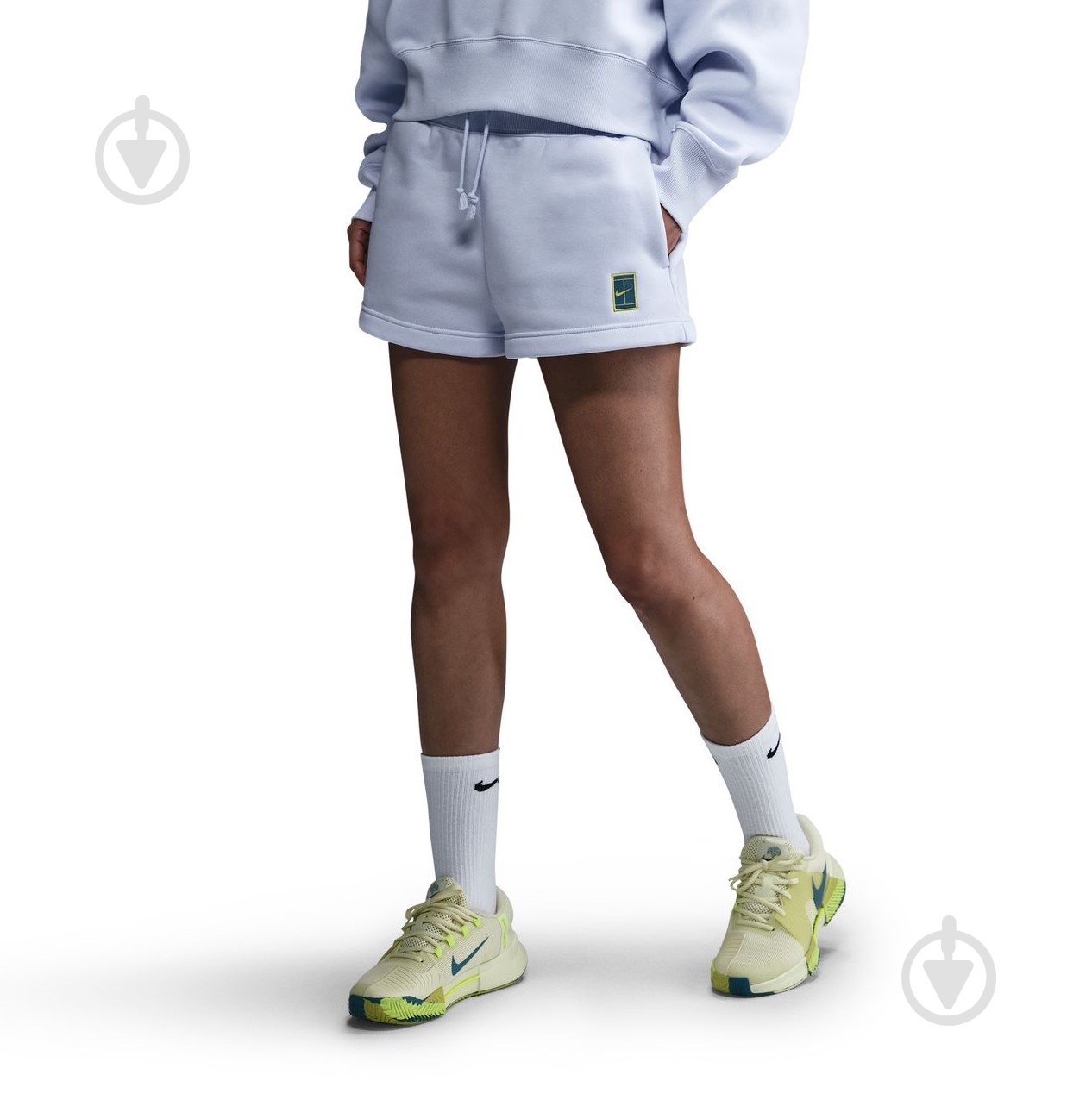 Шорти W NKCT PHNX FLC HR SHORT HRTGE HQ0364-085 р. XS блакитний - фото 1 Шорти W NKCT PHNX FLC HR SHORT HRTGE HQ0364-085 р. XS блакитний - фото 1