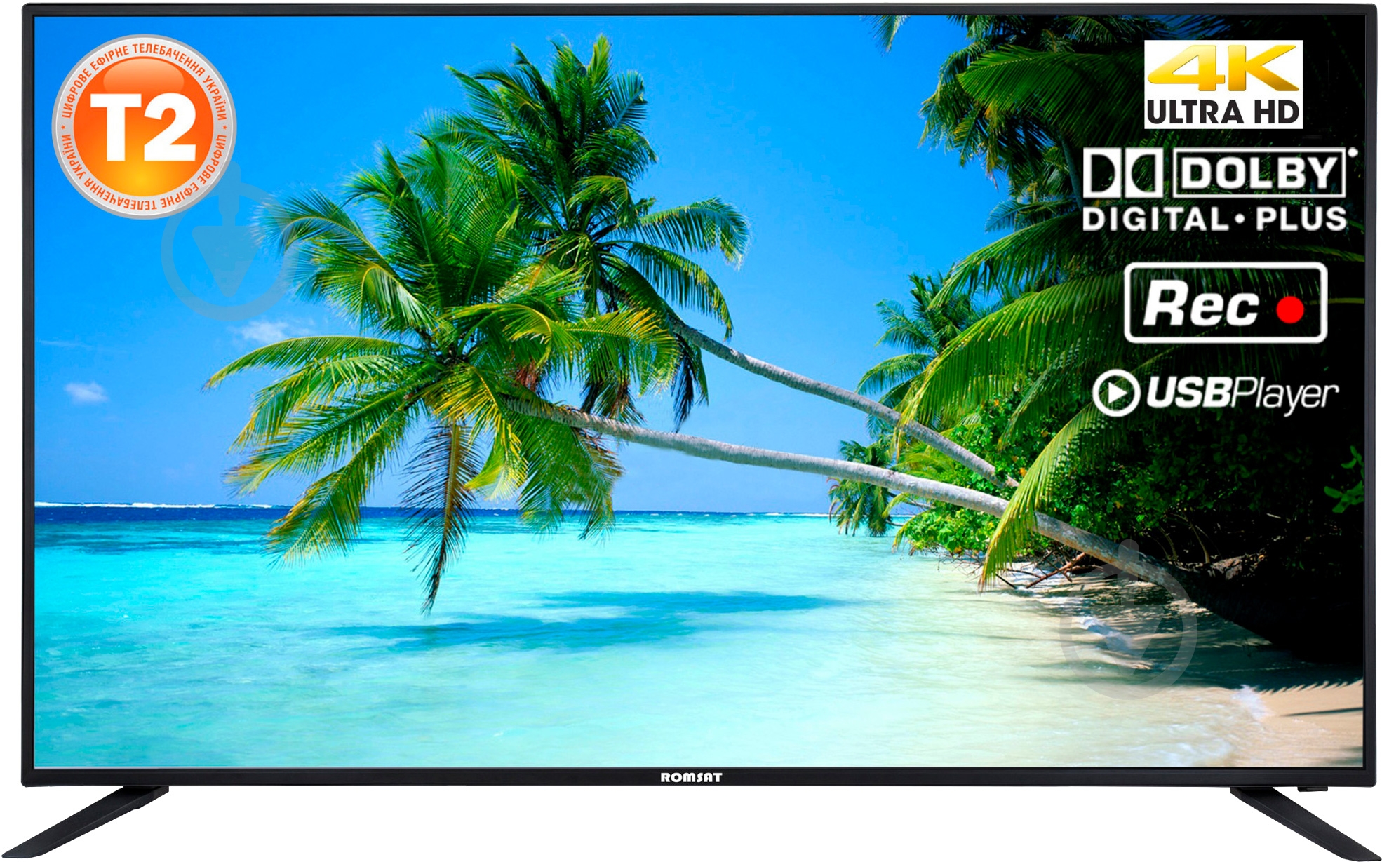 Телевизор Romsat 49UMC1720T2 4K - фото 1