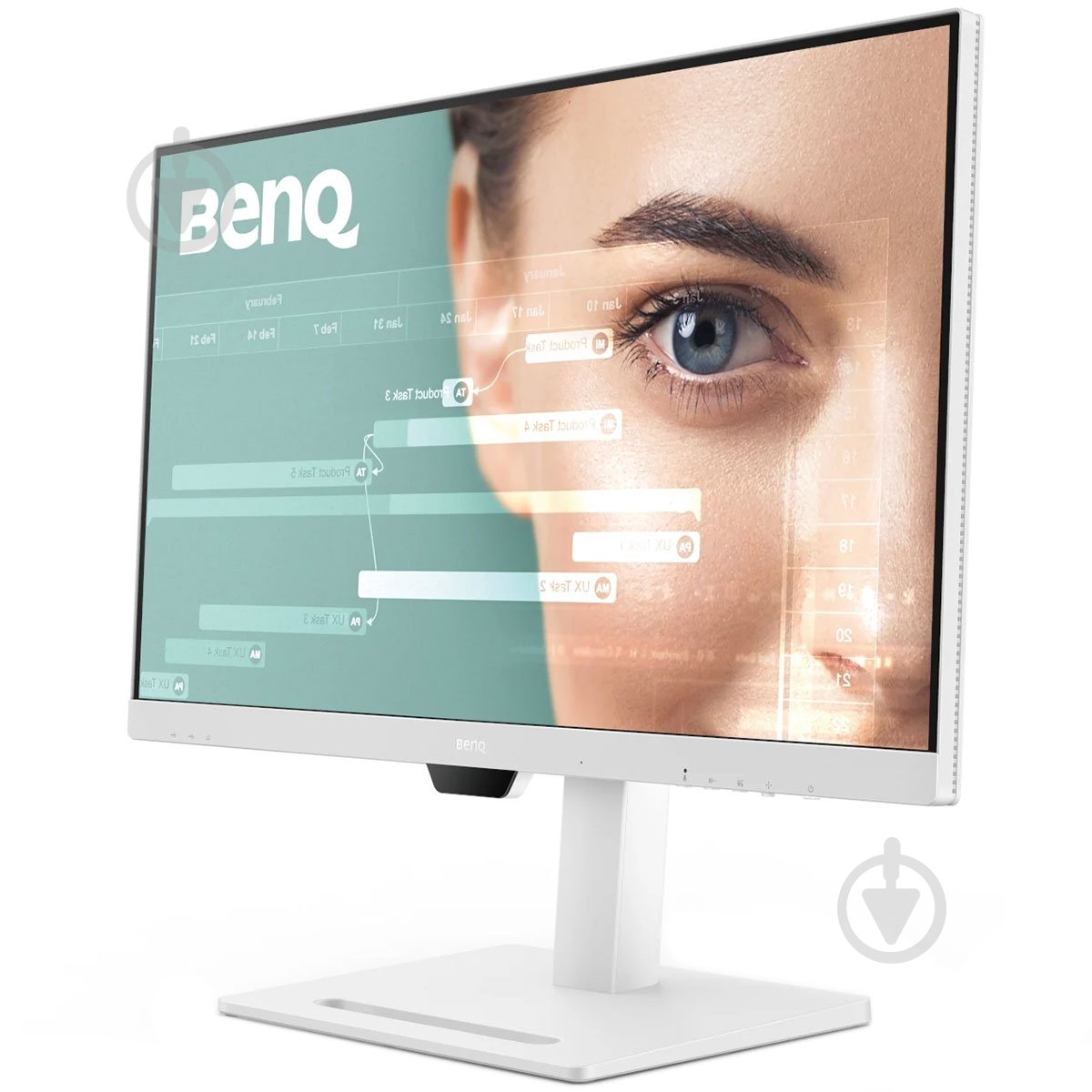 Монитор BenQ белый 31,5" (9H.LLHLA.TBE) - фото 3