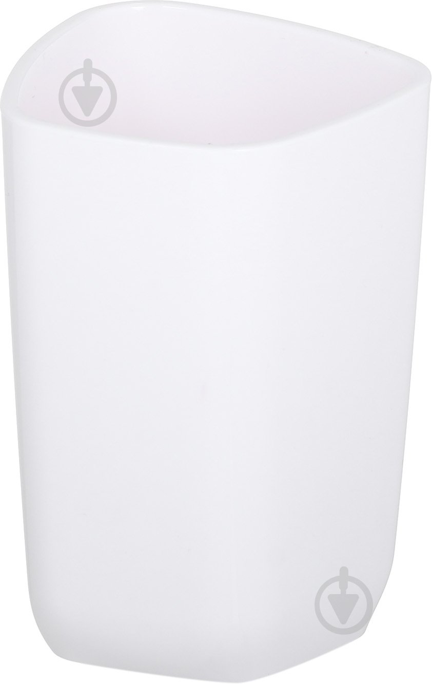 Стакан для зубных щеток Trento Basic white - фото 1