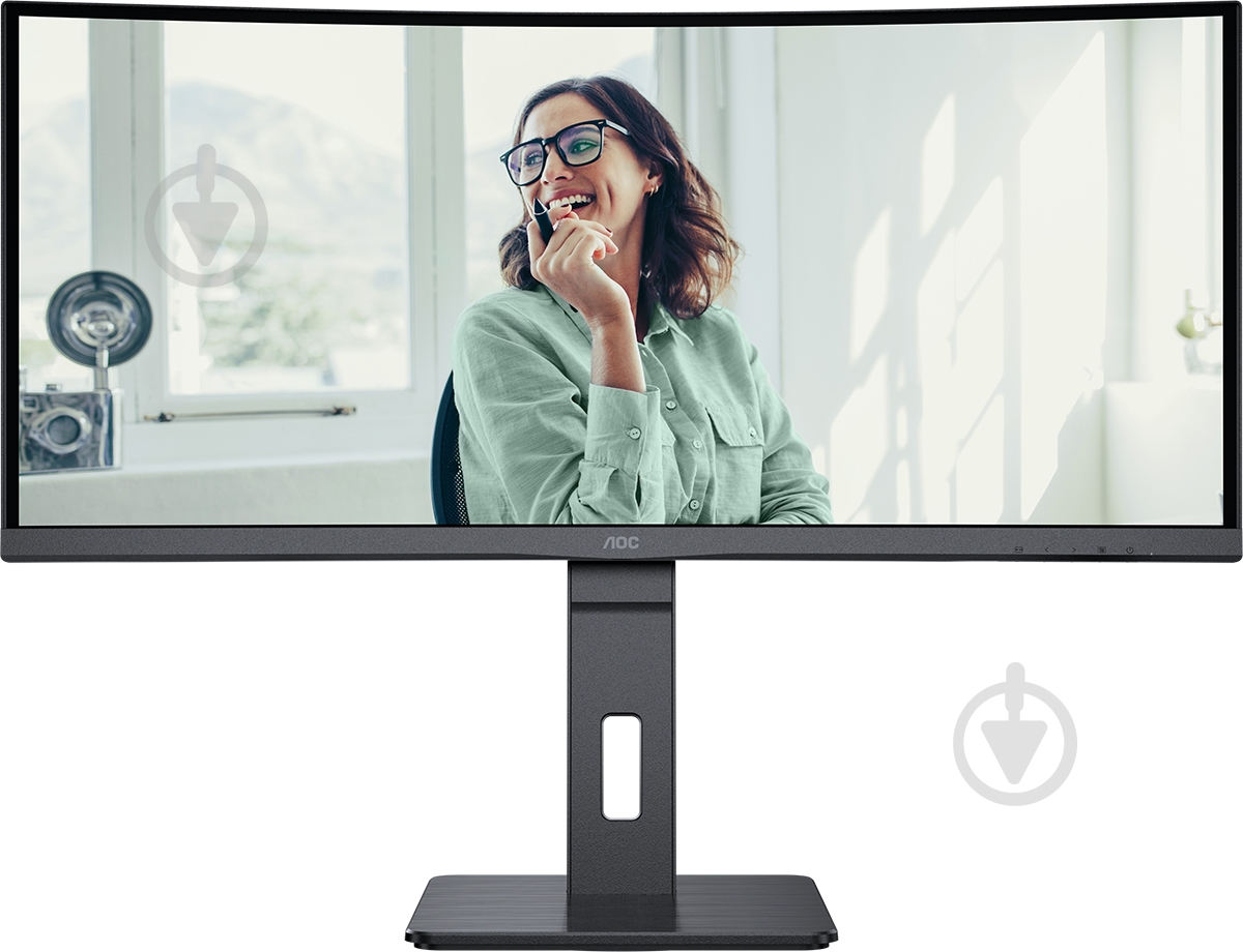 Монитор AOC черный 34" (CU34P3CV) - фото 1