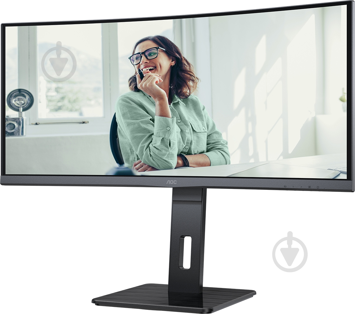 Монитор AOC черный 34" (CU34P3CV) - фото 3