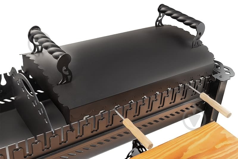 Мангал-барбекю Smoke House Гарден - фото 4