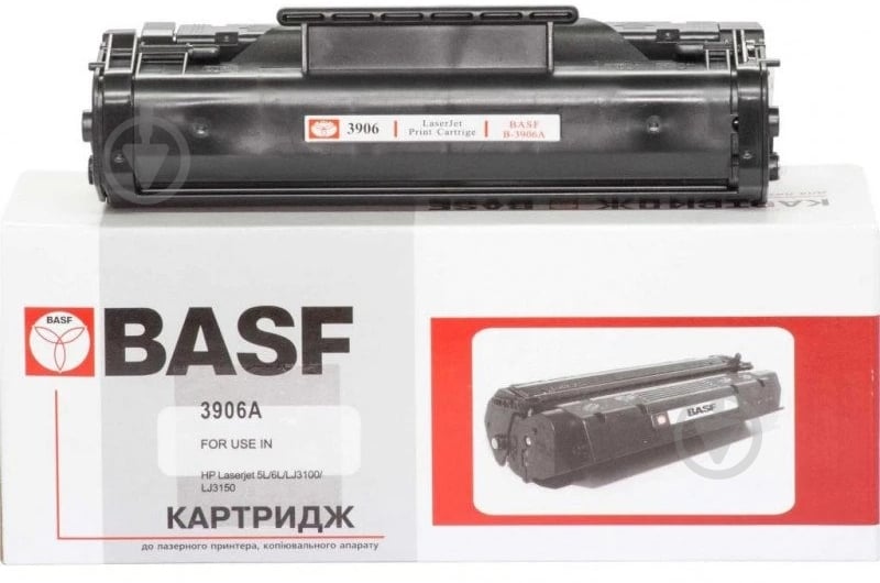Картридж BASF LJ 5L/6L/C3906A черный - фото 1 Картридж BASF LJ 5L/6L/C3906A черный - фото 1
