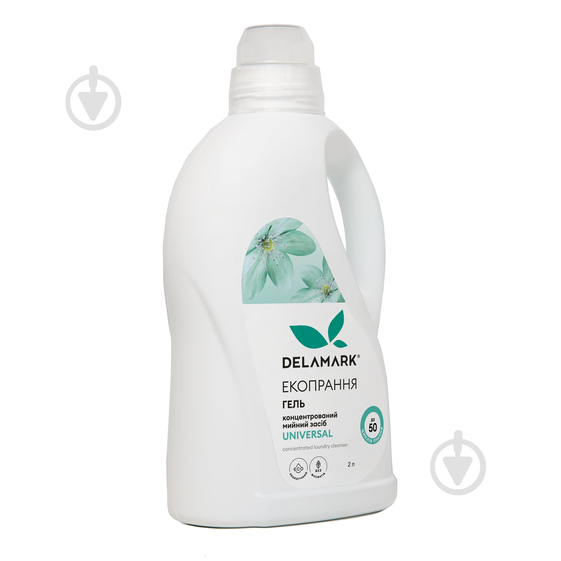 Гель для машинного та ручного прання DeLaMark Eco Universal 2 л - фото 1 Гель для машинного та ручного прання DeLaMark Eco Universal 2 л - фото 1