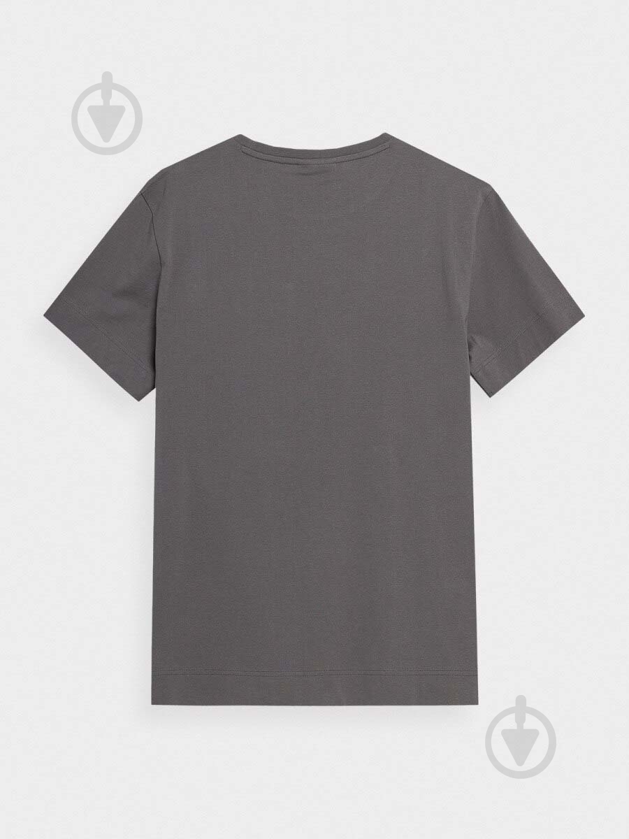 Футболка Outhorn HOL22-TSM604-23S р.S темно-сірий - фото 2 Футболка Outhorn HOL22-TSM604-23S р.S темно-сірий - фото 2