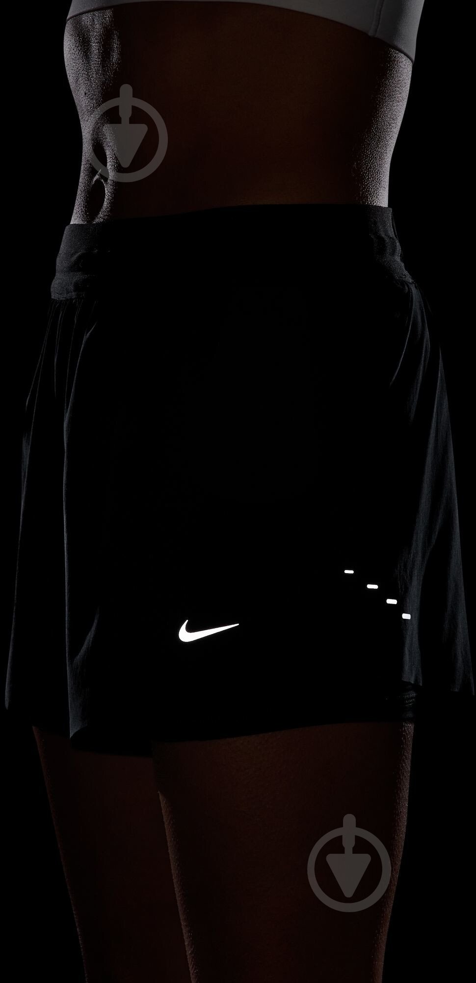 Шорти Nike W NK SWIFT DF MR 2N1 SHRT HJ5376-010 р. XS чорний - фото 10