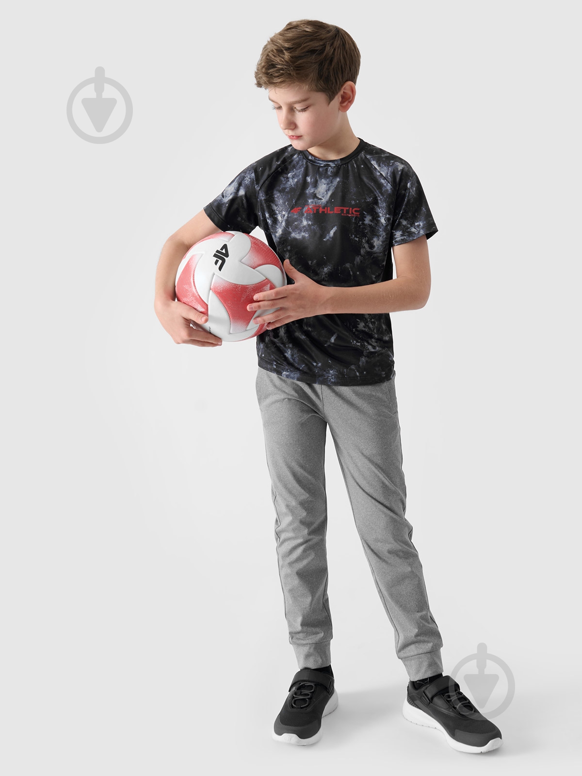 Брюки 4F TROUSERS FNK M0877 4FJWSS25TFTRM0877-27M р. 146-152 серый - фото 2