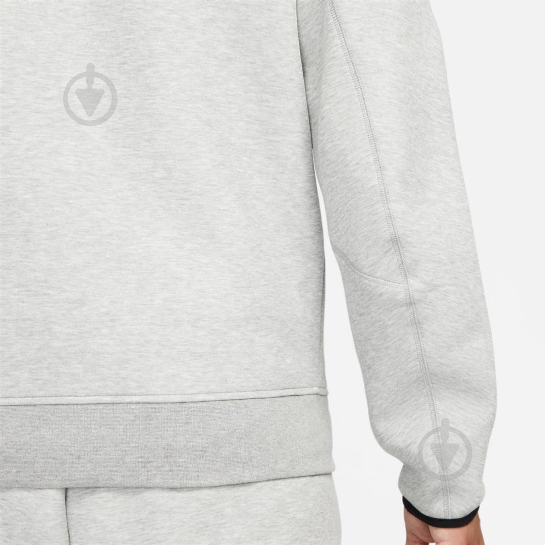 Джемпер Nike M NK TCH FLC FZ WR HOODIE FB7921-063 р.S серый - фото 6