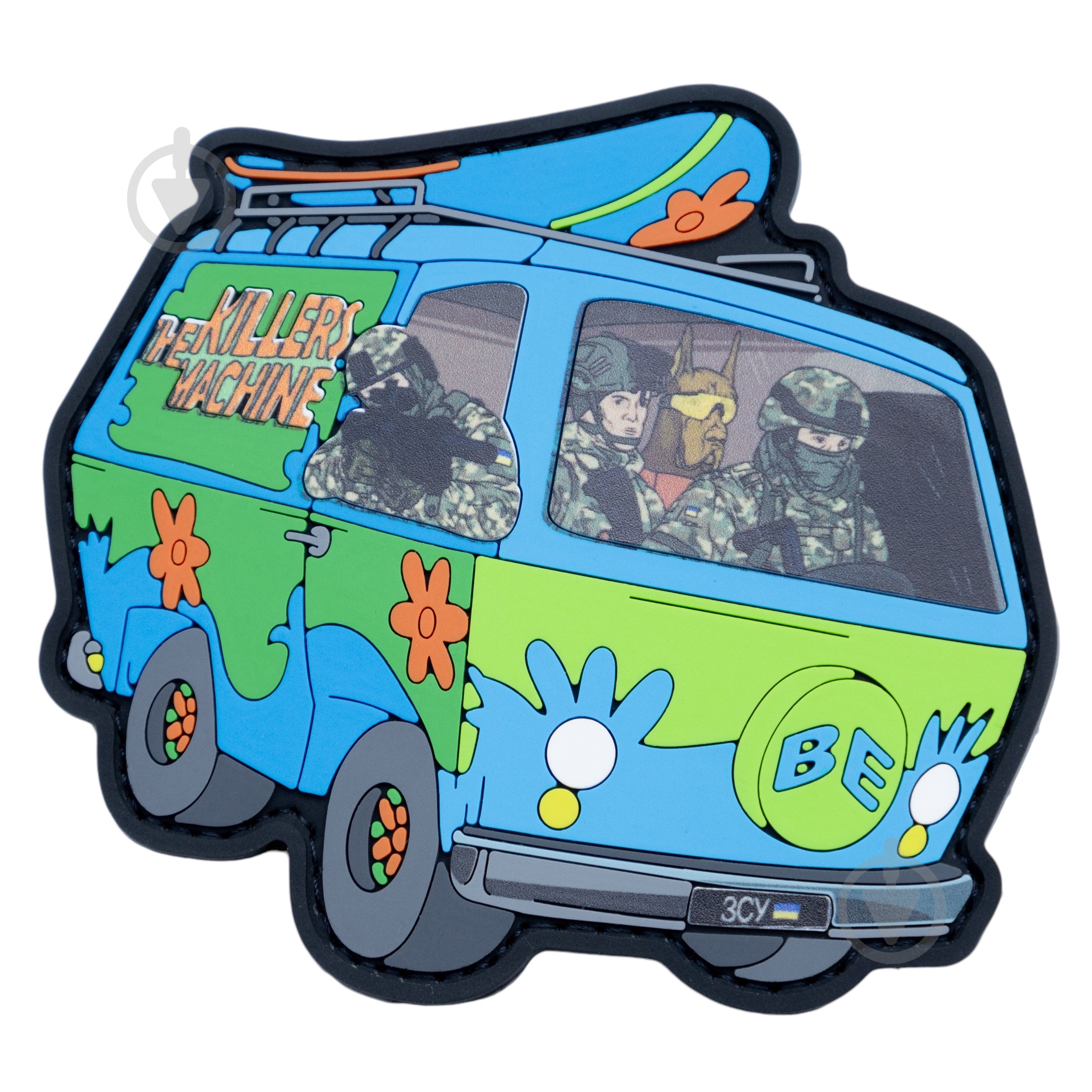 Патчи Brand Element ПВХ (шеврон) "The Killers machine", 9*7см - фото 2 Патчи Brand Element ПВХ (шеврон) "The Killers machine", 9*7см - фото 2