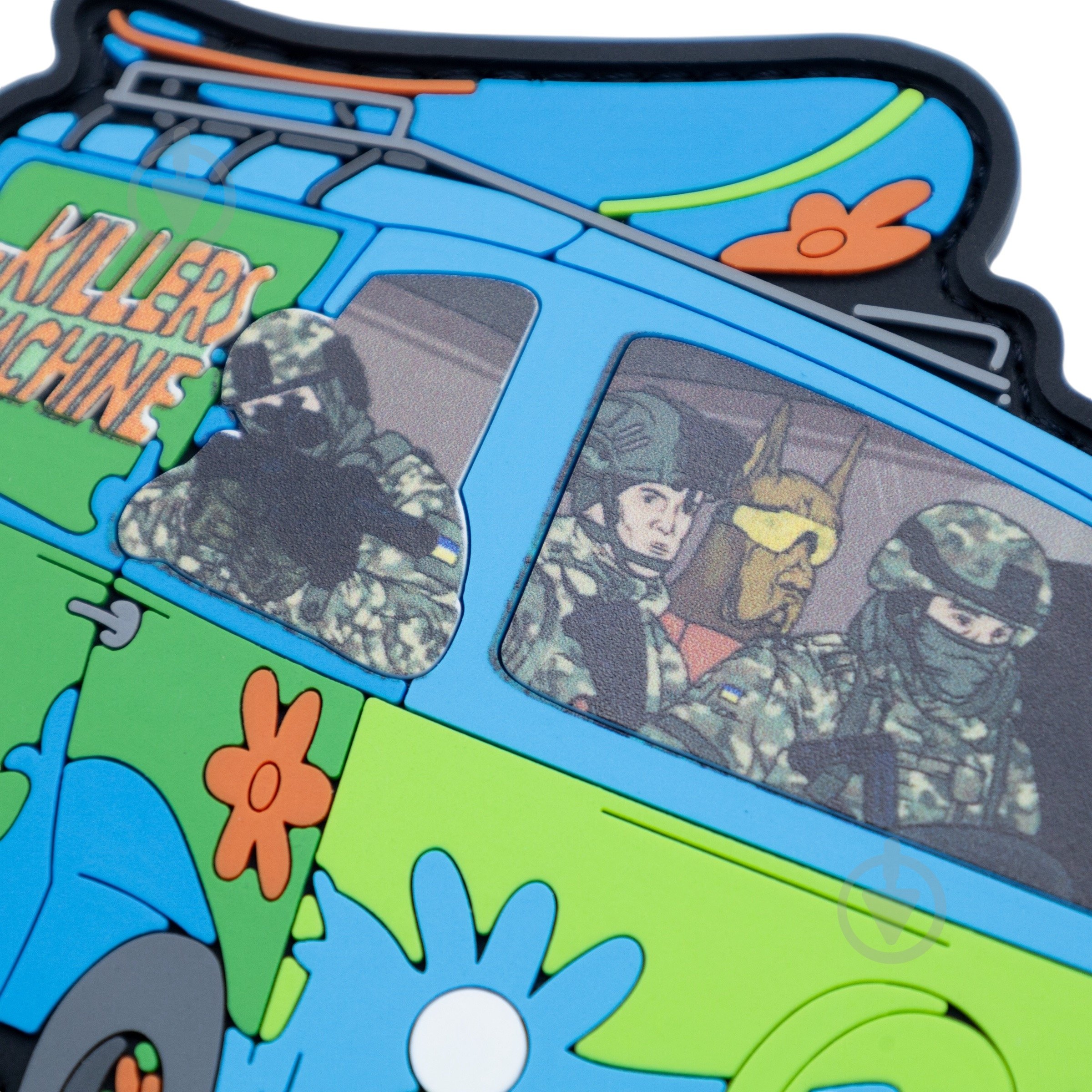 Патчи Brand Element ПВХ (шеврон) "The Killers machine", 9*7см - фото 3 Патчи Brand Element ПВХ (шеврон) "The Killers machine", 9*7см - фото 3