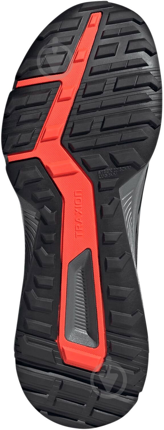 Кросівки чоловічі Adidas Terrex Soulstride Rain.Rdy IF5016 р.41 1/3 чорні із помаранчевим - фото 8 Кросівки чоловічі Adidas Terrex Soulstride Rain.Rdy IF5016 р.41 1/3 чорні із помаранчевим - фото 8